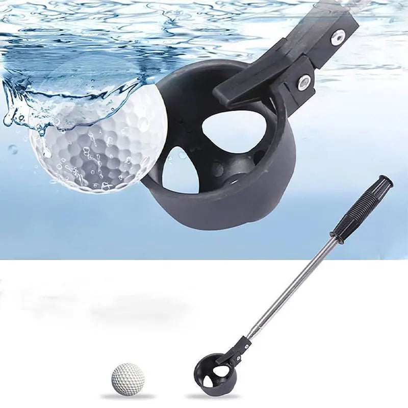 Retractable Golf Ball Picker Stainless Steel High Quality Portable Tools Telescopic Automatic Locking Picker Golf Ball Tools