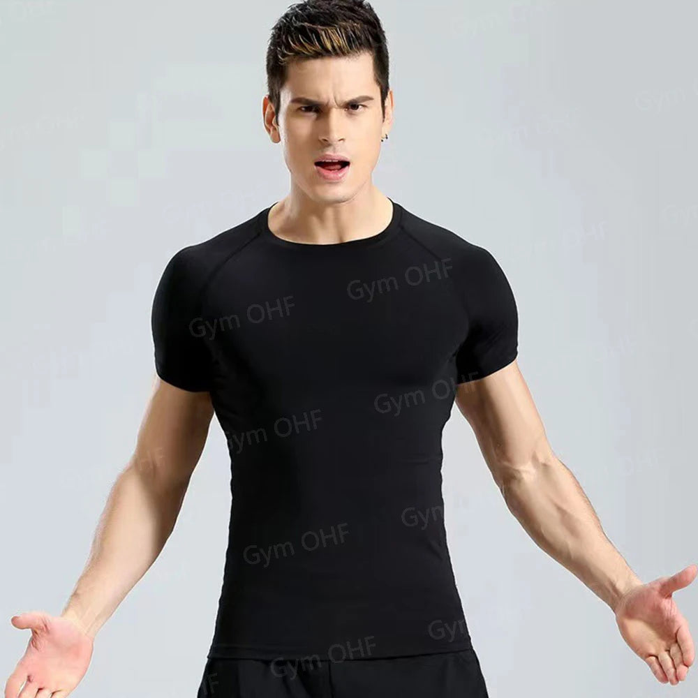 Spider Compression Shirt Mens Rashguard Fitness For Men Gym Sports T-Shirt Running Sweatshirt Outdoor Mountaineering Training