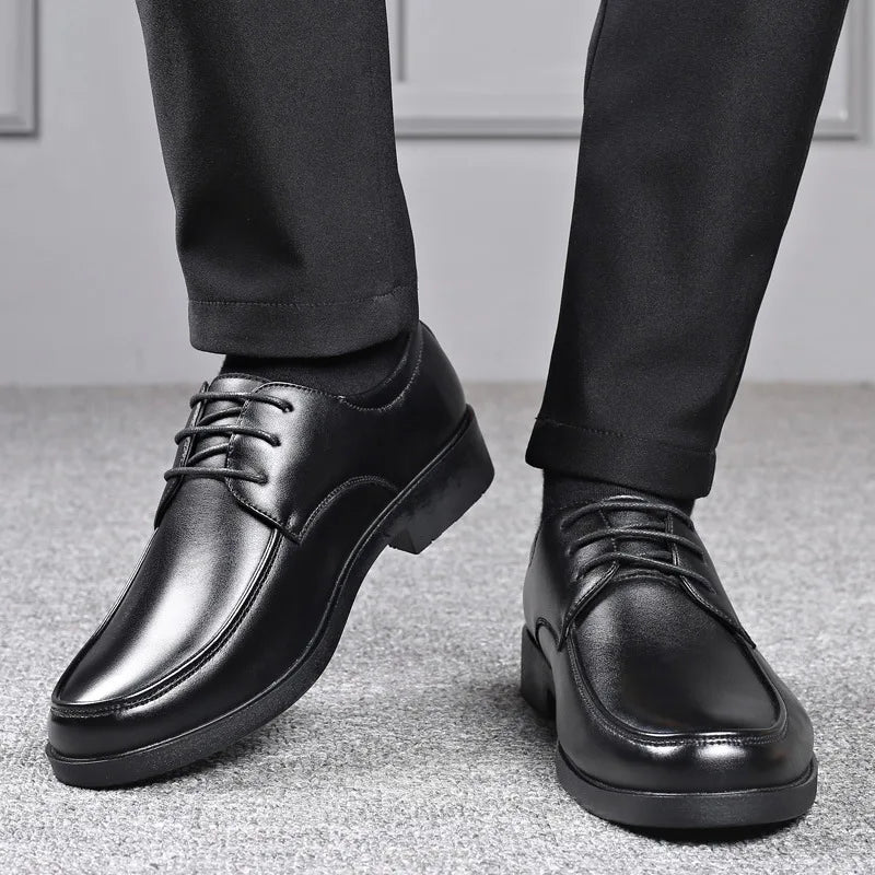 Men's Formal Lace-Up Casual Shoes For Business Attire