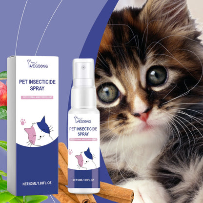 Pet Deworming and Deodorizing Spray for Dogs, Liquid Flea Control