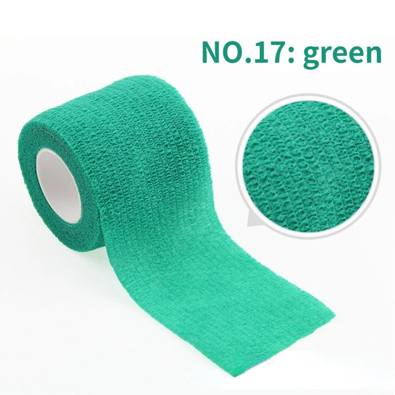 Sports Bandage Elastic Elastoplast Self Adhesive Tape Protect Wrist Palm Finger Arm Shoulder Knee Ankle Pets Leg Tattoo Safety