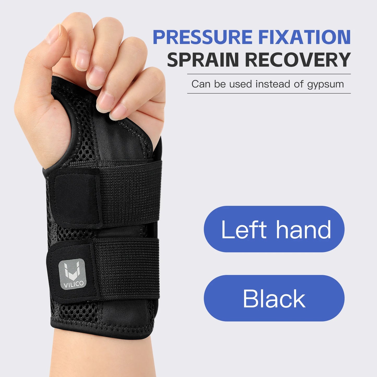 Finger Joint Pain Tendon Sheath Adjustable Dual Strap Wrist Guard with Thin Design Thumb Strain Protection Strap Wrist Guard