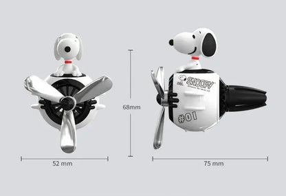 Air Freshener Propeller Pilot Series Car Anime Figure Aromatherapy Diffuser