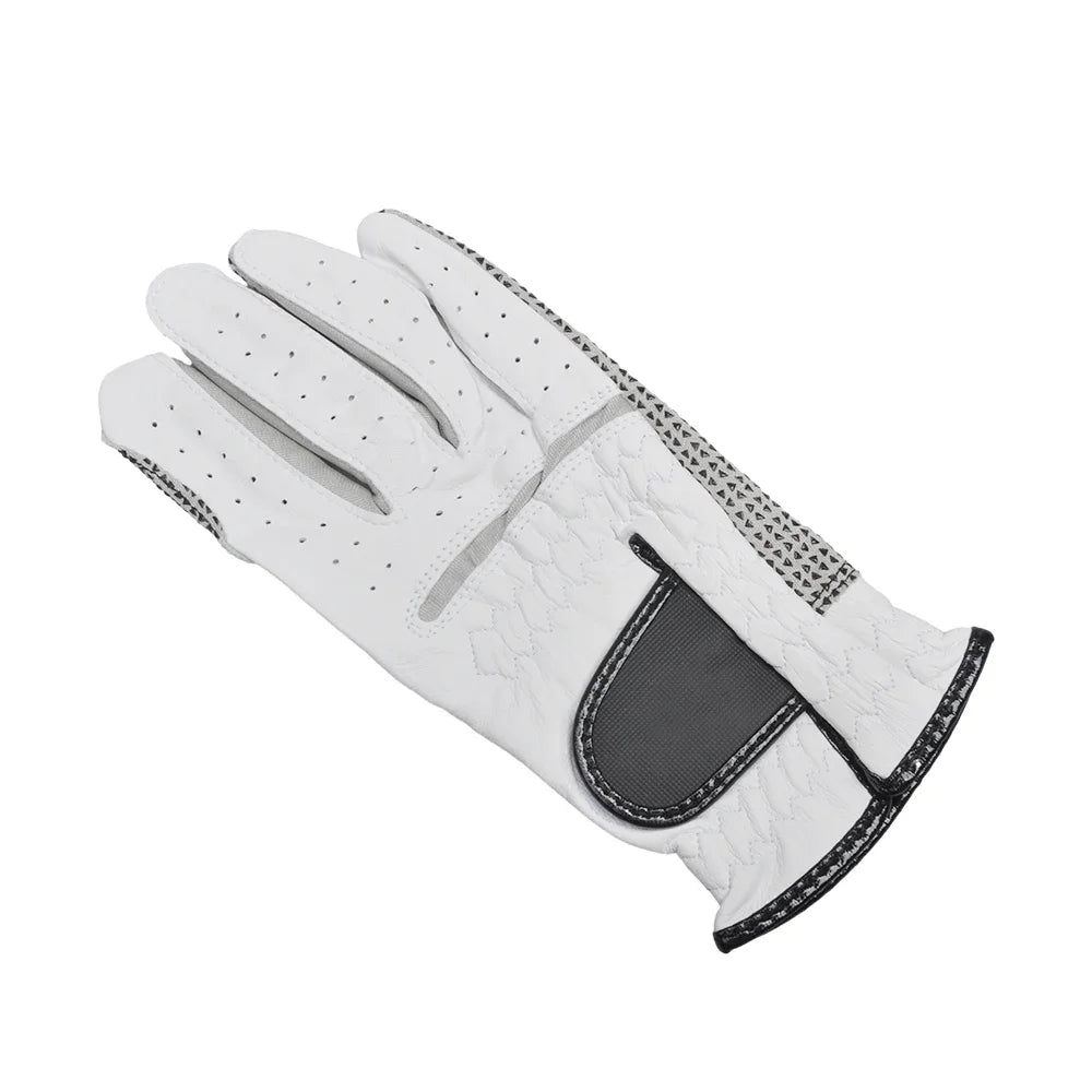 PGM Golf Gloves,Men’s Left Right Hand Soft Breathable Sheepskin Sport Gloves,Slip-resistant Golf Male Training Accessories