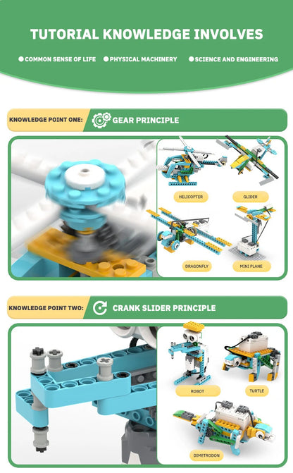 Steam Robot Building Blocks Set For Education 14 And Up