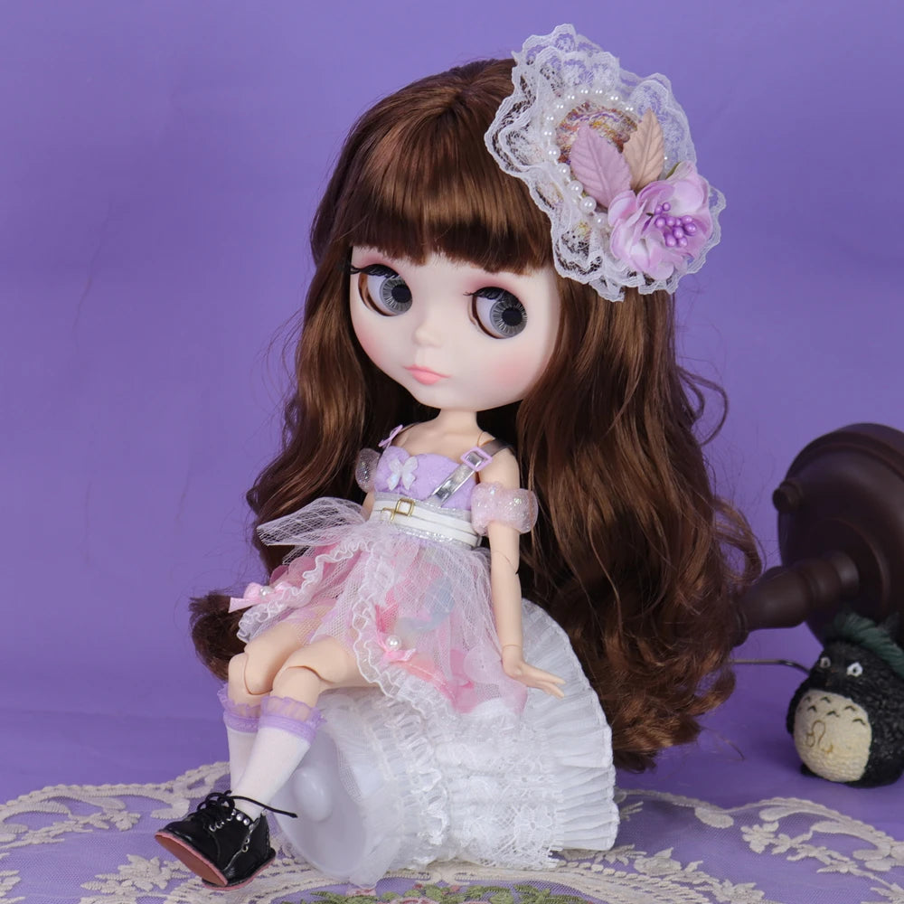 ICY DBS Blyth Doll White Skin Joint Body 1/6 BJD Special Price OB24 Toy Gift