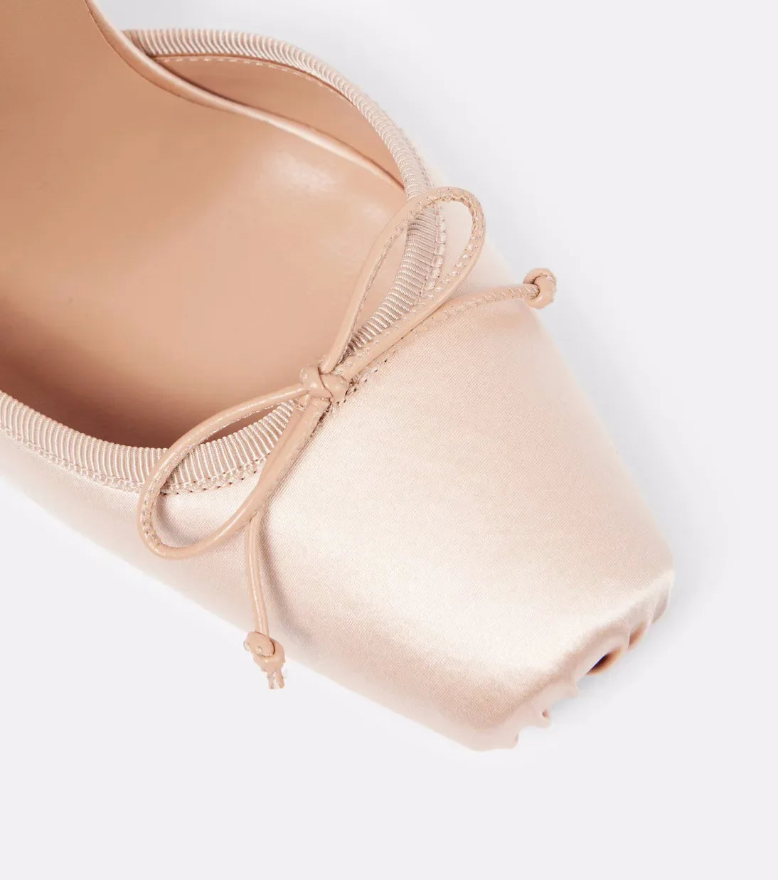 Ladies' New Summer Square Satin High-heeled Sandals with Ankle Straps, Fashionable Party and Banquet Ballet High-heeled Shoes