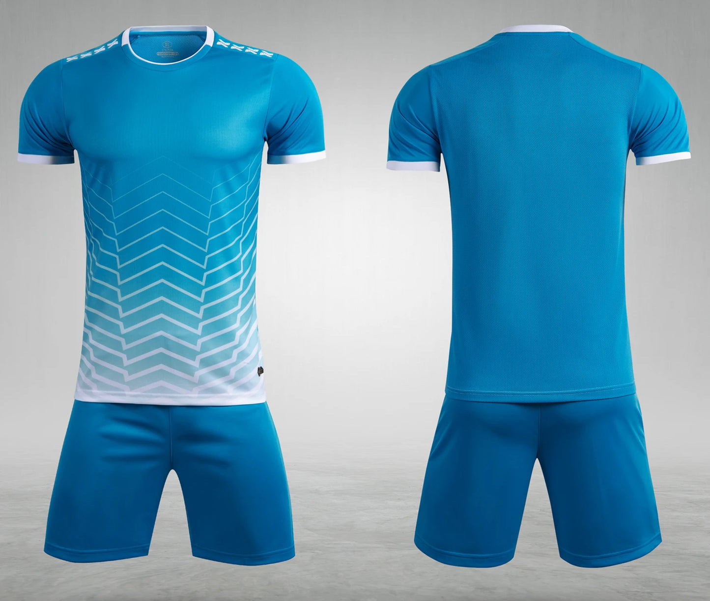 Boys Kids Mens Soccer Sets Short Sleeve Team Football Volleyball Uniforms Jersey Shirts Shorts Clothes Suit Sports Kit Clothing