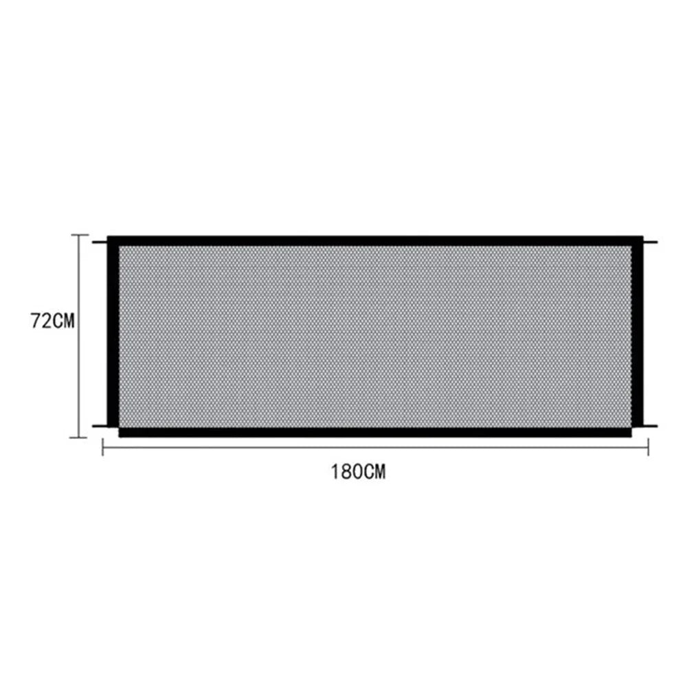 1Set Pet Barrier Fences Mesh Dog Gate Folding Stairs Entrance Separation Guard Portable Breathable Children Safety Playpen