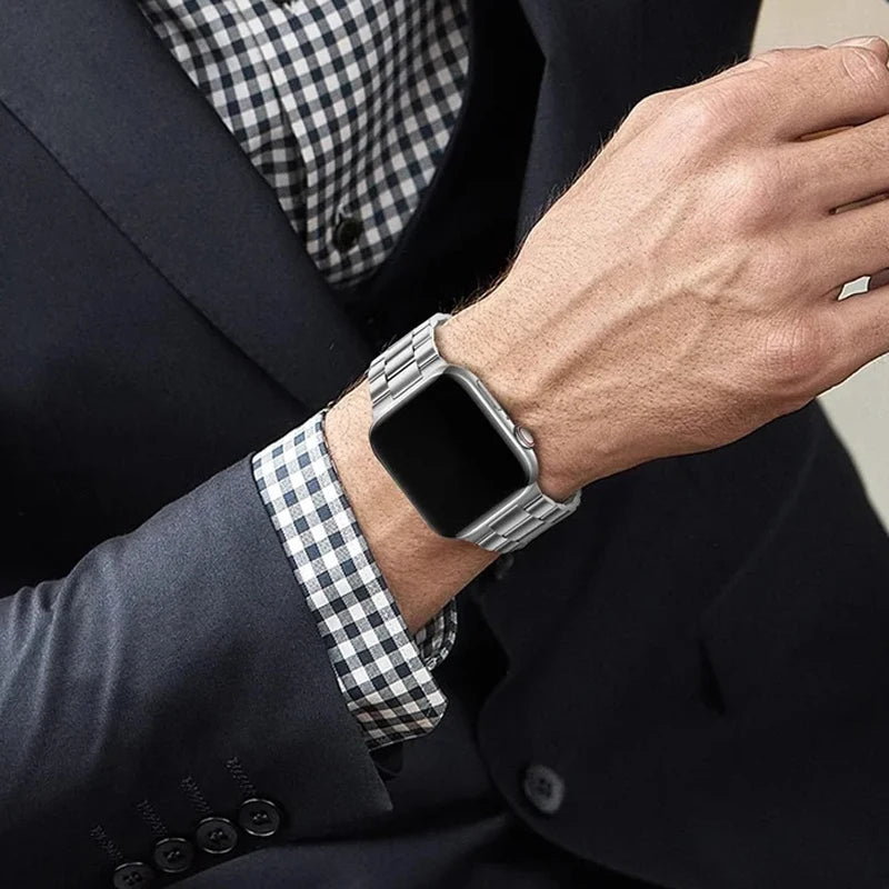 Strap For Apple Watch Band 44mm 40mm 45mm 41mm Ultra 2 49mm 42mm 44 45 mm Watchband Steel Bracelet iwatch Series 7 8 9 se 4 5 6