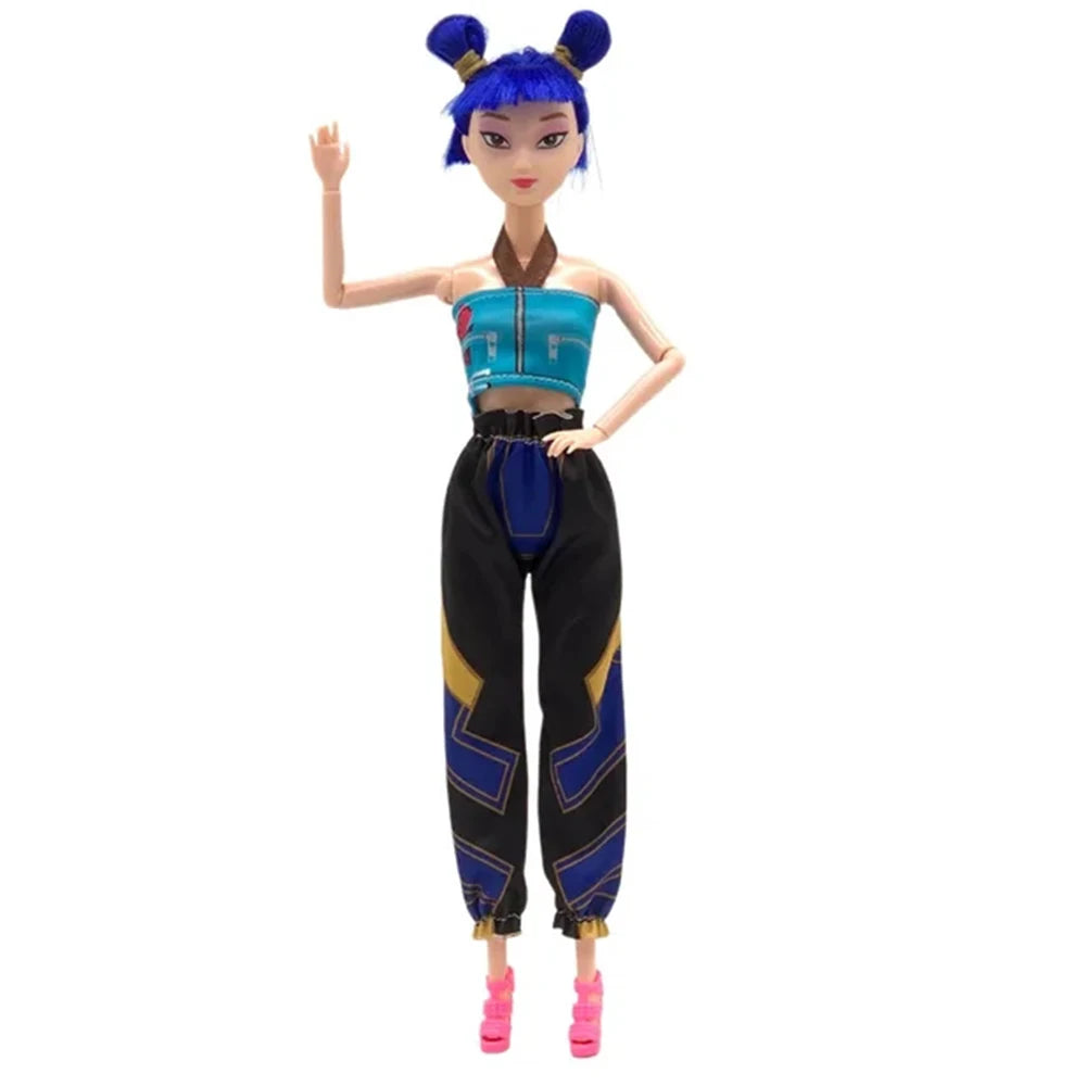 2025 NEW Anime KPop Demon Hunters Doll Vinyl Toy Rumi Mira zoi Character vinyl mask figurine Birthday Gift Fan Club Gifts