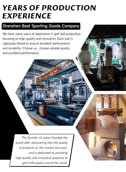 2-Layer Golf Balls 332 Dimple, 100-Pack, Max Distance And Spin Control