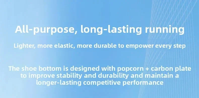 Unisex 2025 Full Carbon Plate Running Shoes Professional Marathon Racing Lightweight Bounce Cushion Breathable Sports Sneakers