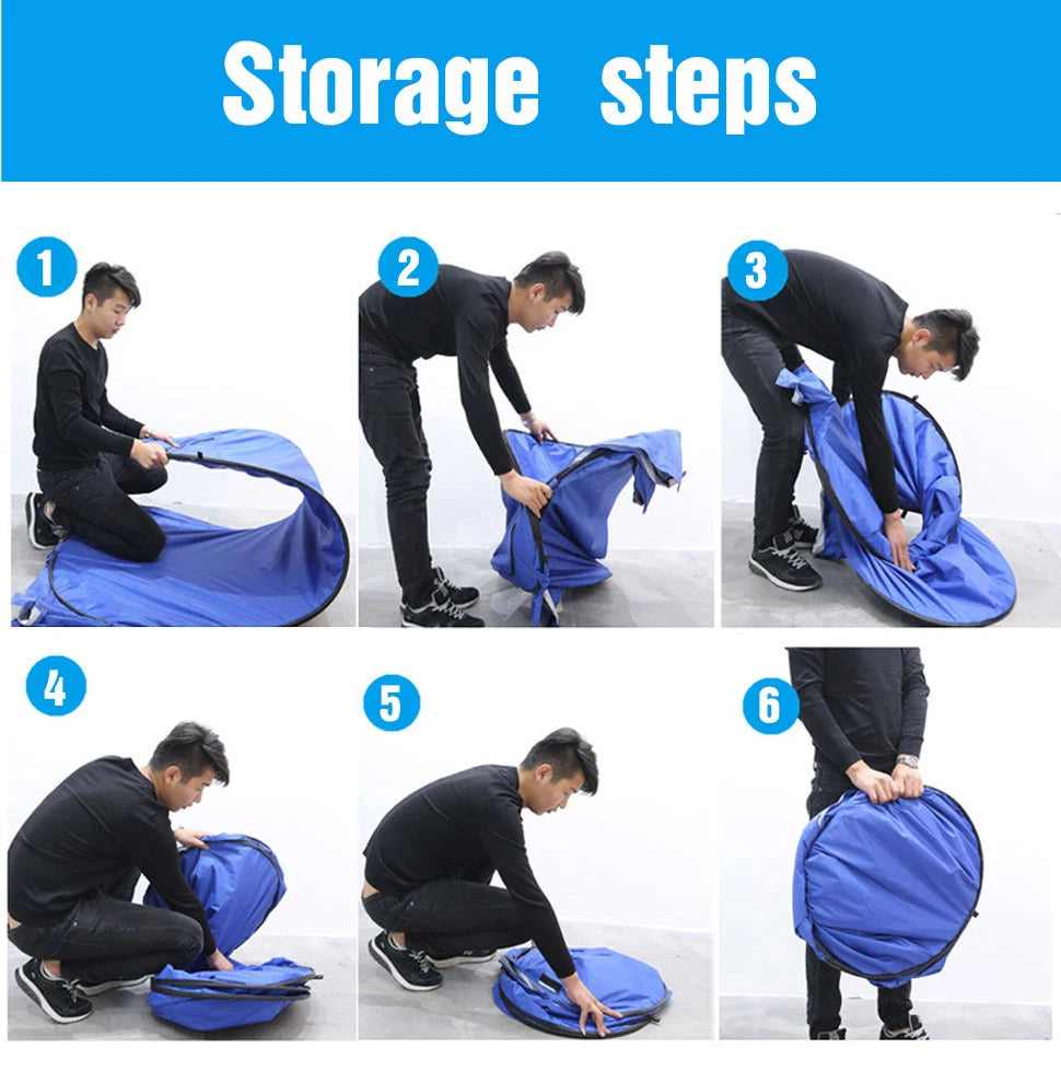 WESTTUNE Portable Pop-Up Camping Shower Tent Privacy Changing Fitting Room Tent Shelter Mobile Toilet Fishing Photography Tent