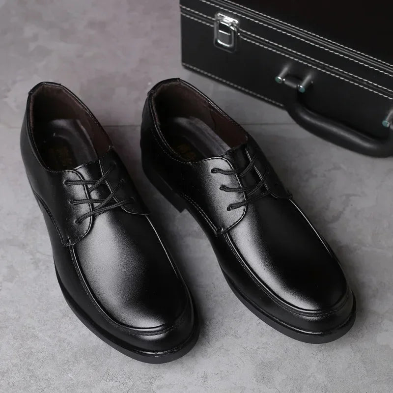 Men's Formal Lace-Up Casual Shoes For Business Attire
