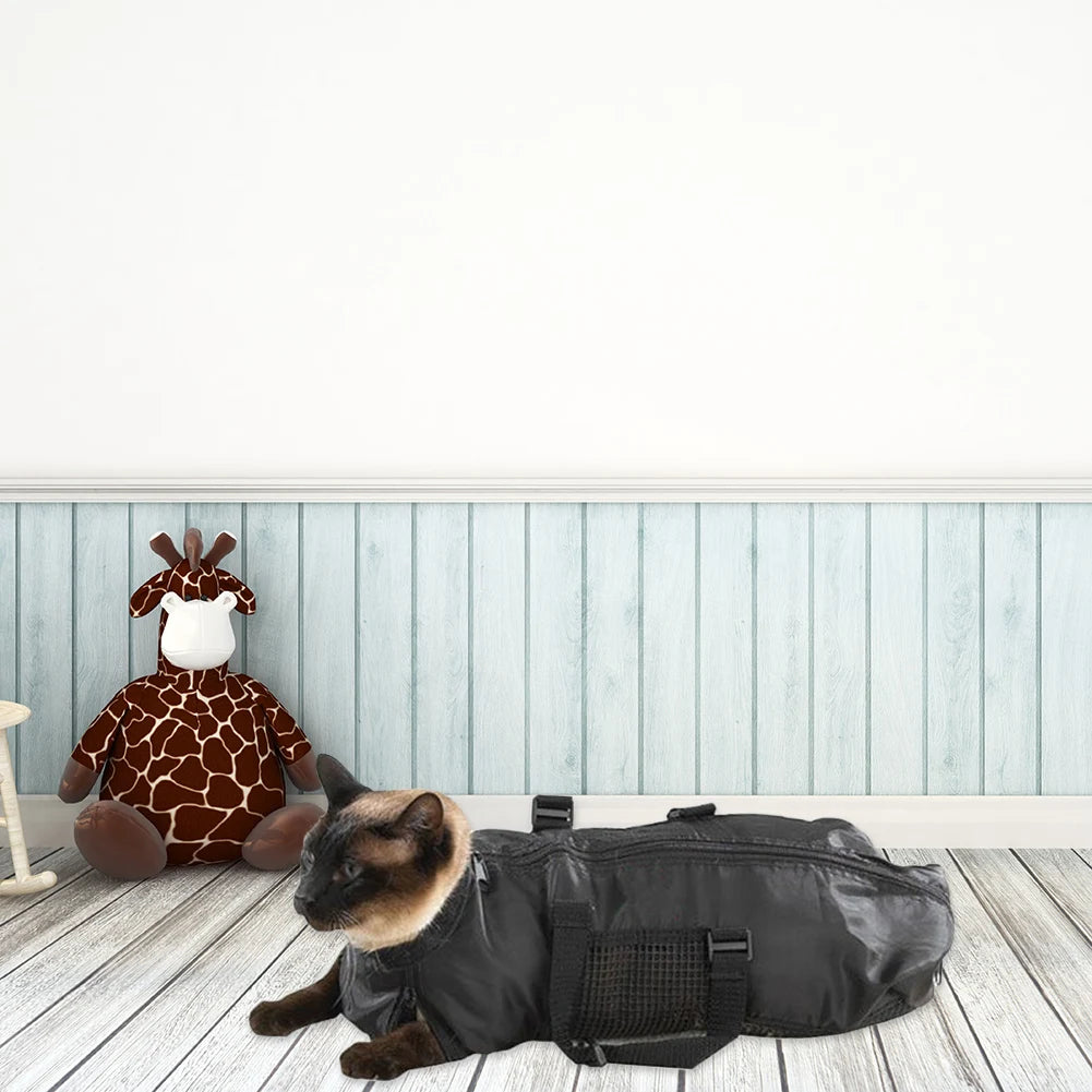 Cat Washing Bag for Bathing and Nail Trimming