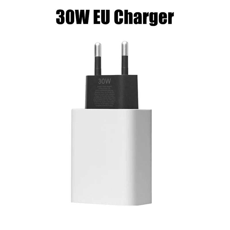 30W USB-C Charger and Cable, Fast Charging for USB Type-C Devices