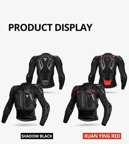 Motorcycle Armor Jacket Unisex Polyester Nylon CE Certified Protective Gear