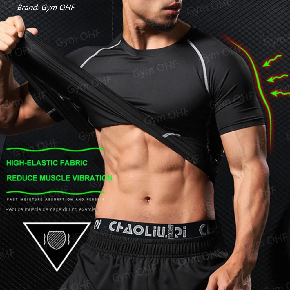 Spider Compression Shirt Mens Rashguard Fitness For Men Gym Sports T-Shirt Running Sweatshirt Outdoor Mountaineering Training