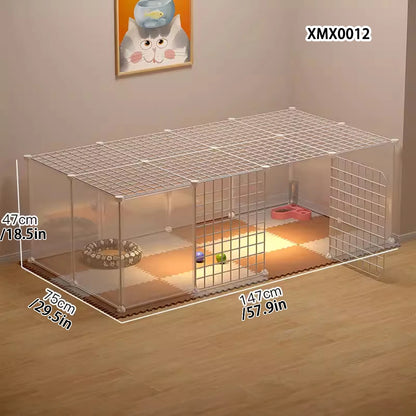 Pet Fence Large Indoor Cat and Dog Cage for Home Use