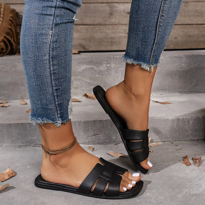 Women's EVA Flat Sandals Open Toe Beach Casual Footwear