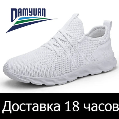 Men's Running Shoes Breathable Antiskid Wear-Resistant Casual Sneakers