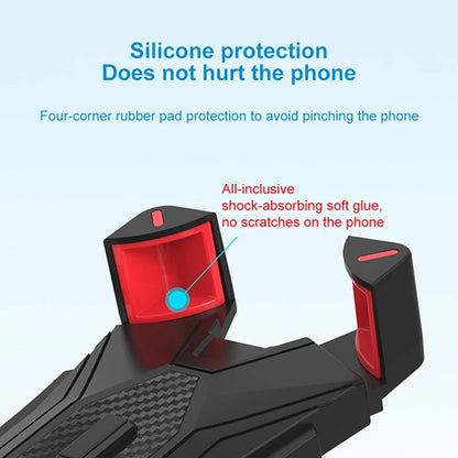 Universal Bicycle Phone Holder Mount Plastic Fixed Frame