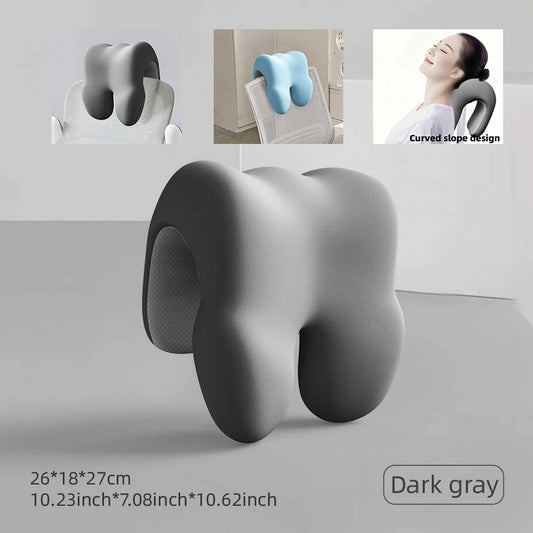 Office Workstation Chair Headrest Neck Pad for Sleeping And Napping-Backrest And Head Support Ergonomic Design for Neck Comfort