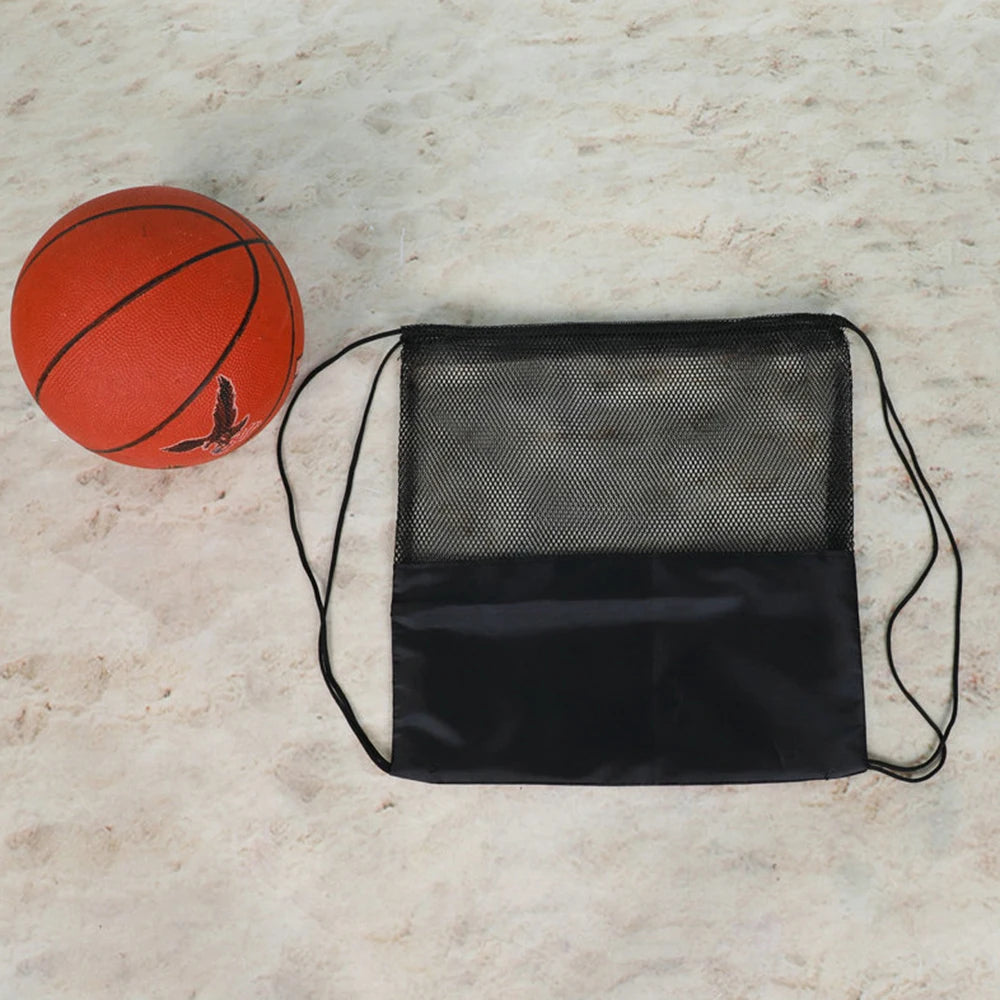 Mesh Bag Portable Football Storage Backpack Outdoor Basketball Volleyball Multifunctional Storage Bags