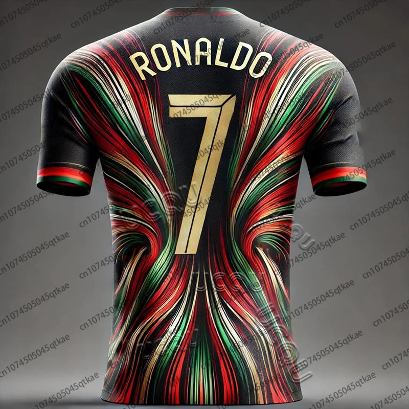Chatgpt Special Edition Ronaldo No7 Football Jersey Breathable Quick Drying Sweat Wicking Sport Training Jersey For Adult/Kid