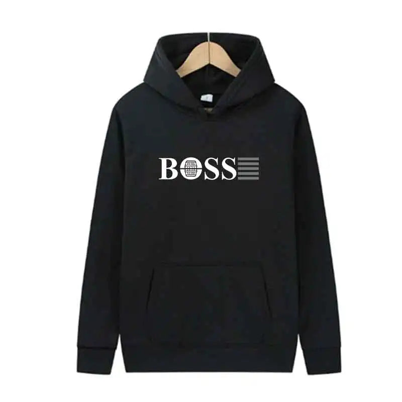 Outdoor Sports Jogging Hoodie Fashion Trends Hoodie Tops Men Casual Streetwear Pullover Spring Autumn Unisex Clothing
