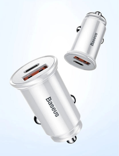 USB Car Charger 30W Type C PD QC 4.0 3.0 PPS SCP FCP