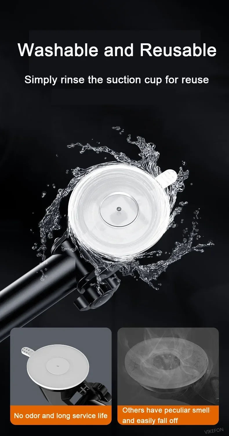 2025 NEW Universal Sucker Car Phone Holder 360° Windshield Car Dashboard Mobile Cell Support Bracket for iPhone Samsung Xiaomi