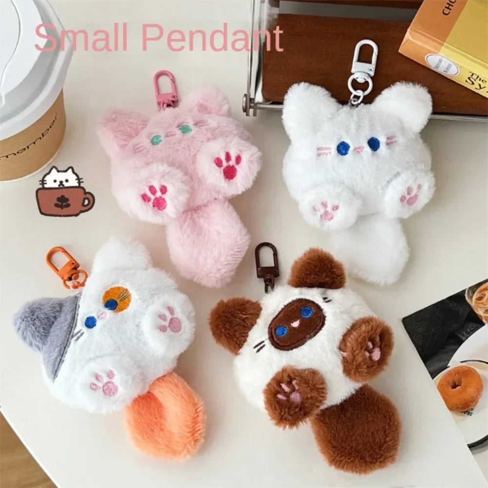 Soft Cat Plush Pendant – Backpack Accessory & Gift Idea