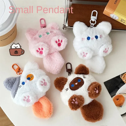 Soft Cat Plush Pendant – Backpack Accessory & Gift Idea