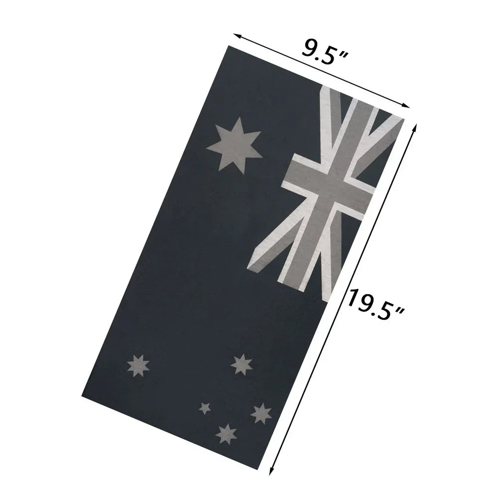 World Football Fans National Flag Face Bandanas Spain France Korea Mexico Germany Seamless Neck Gaiter Men Women Headwear Scarf