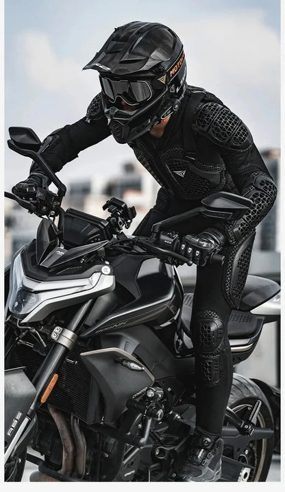 Motorcycle Armor Jacket Unisex Polyester Nylon CE Certified Protective Gear