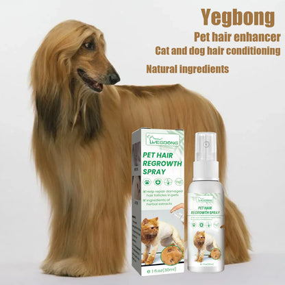 Dog Skin Care Spray 30ml Hair Regrowth Itch Relief Mite Removal Antiflea