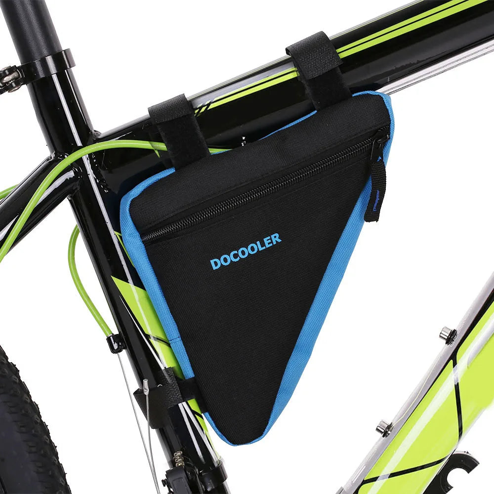 Docooler Triangle Cycling Bag Bike Bicycle Front Saddle Tube Frame Pouch Bag Holder Outdoor Bag MTB Mountain Bike Accessories