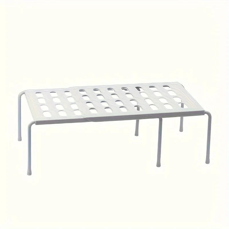 Adjustable Plastic Shoe Rack Multi-Tier Storage Organizer Space Saving for Sneakers Slippers Home Dorm Closet White Gray Modern