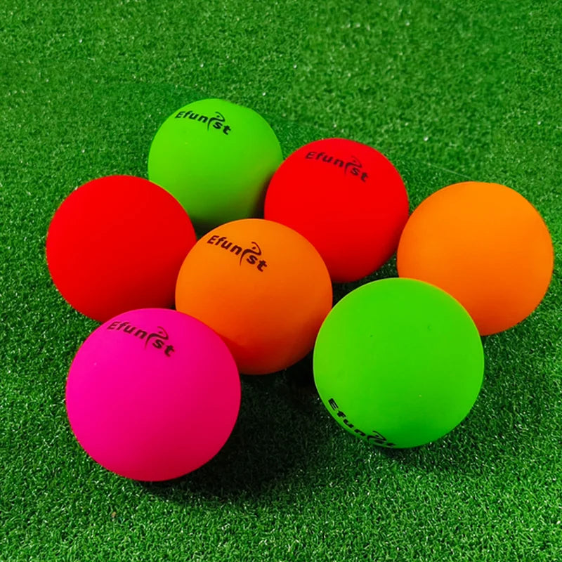 Golf Park Ball Matte Glossy Golf Balls Mixed Color Blue Yellow Red Green Park Golf Ball Golf Accessories Drop Shipping