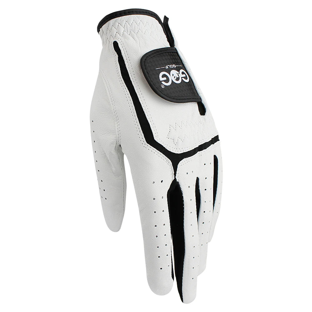 GOG Golf glove Genuine sheepskin leather for men white Breathable glove for golfer 1 pc new dropship
