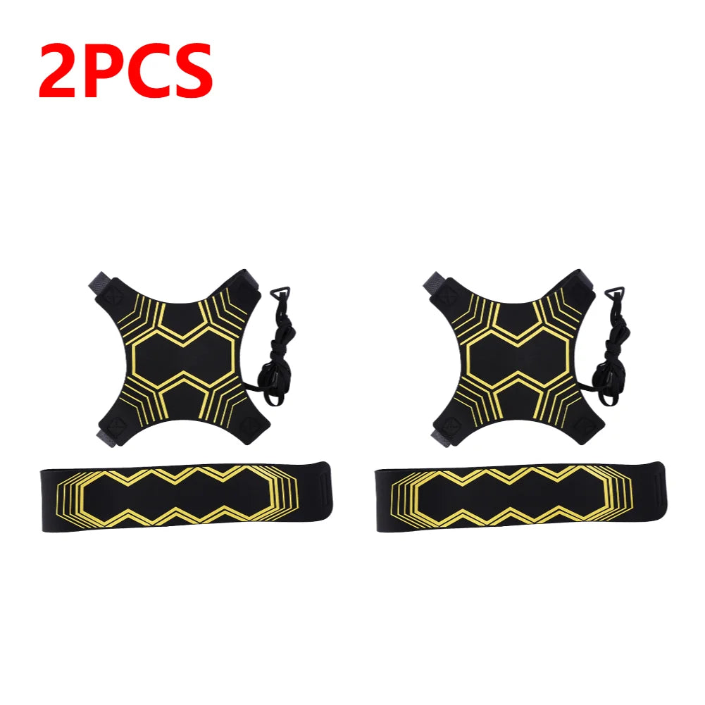 5-1pcs Football Kick Trainer Adjustable Soccer Ball Training Solo Soccer Trainer Belt with Elastic Auxiliary Fitness Equipment