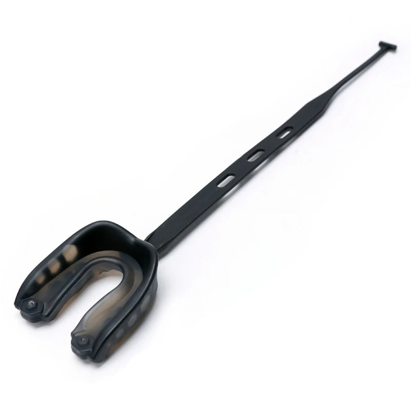 1PC Non-toxic Gum Shield American Football Rugby Thai Boxing Taekwondo Wrestle Tooth Protective Mouth Guard with Hanging Strap