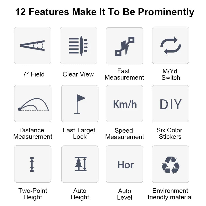 MILESEEY PF210 Range Finder,600M Golf Rangefinder,3-7days to Republic of Korea