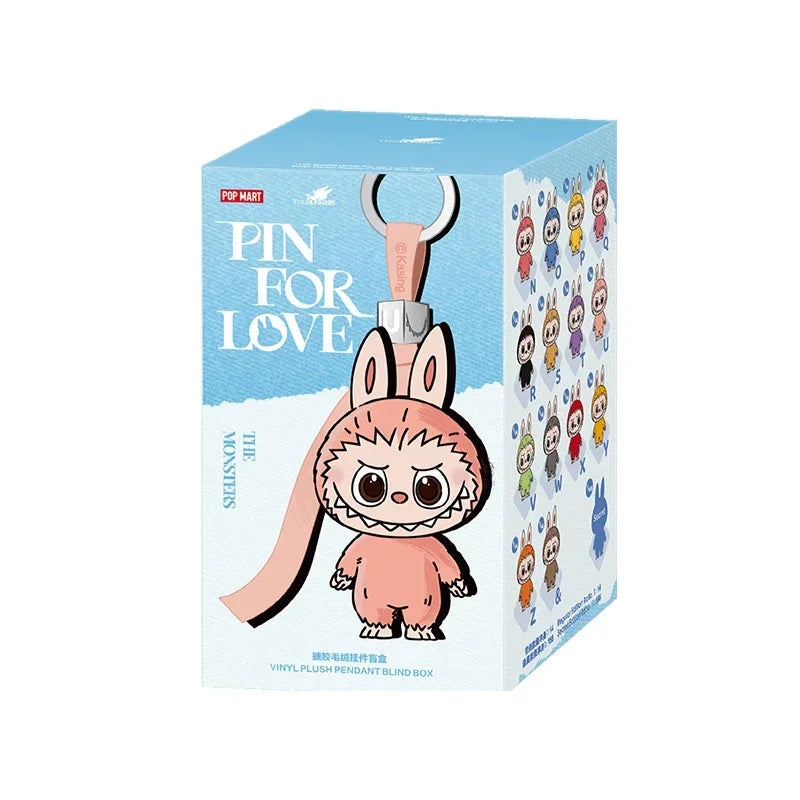 Pop Mart THE MONSTERS PIN FOR LOVE Series Blind Box Mystery Box Guess Bag Toys Doll Anime Figure Ornaments Gift Collection
