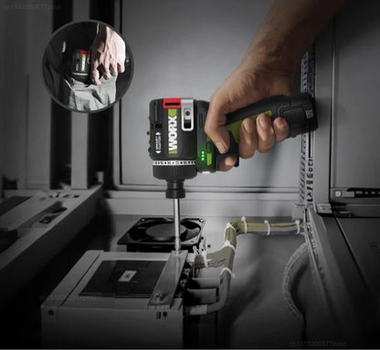 Cordless Driver Drill Brushless Rechargeable Screwdriver With Metal Chuck