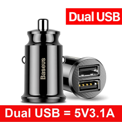USB Car Charger 30W Type C PD QC 4.0 3.0 PPS SCP FCP