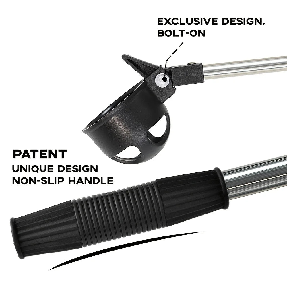 Retractable Golf Ball Picker Stainless Steel High Quality Portable Tools Telescopic Automatic Locking Picker Golf Ball Tools