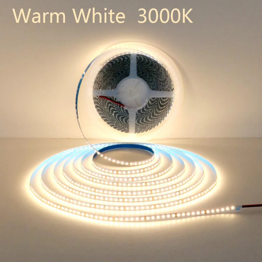 Flexible LED Strip 24V – 5m to 20m, 120 LEDs/m, Soft Lamp Bar